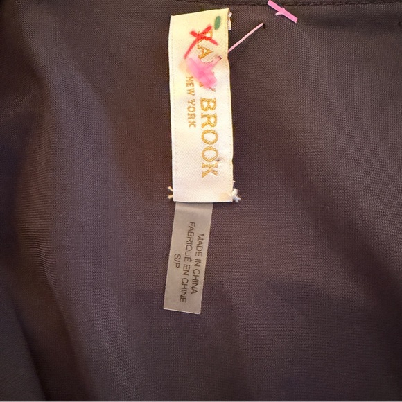 Ramy Brook Black Draped Cowl Neck Ruched Jersey Knit "Venus" Mini Dress S - Picture 10 of 12